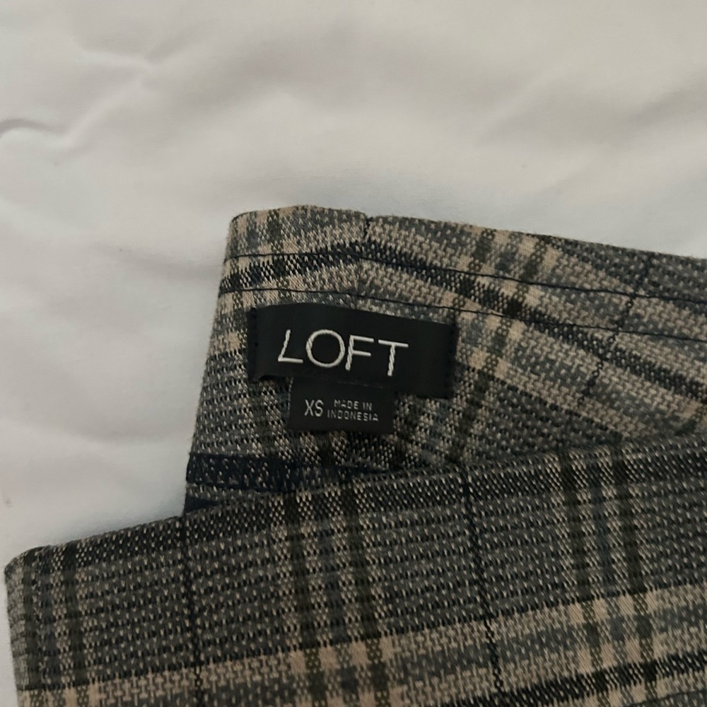 Loft Plaid Pants